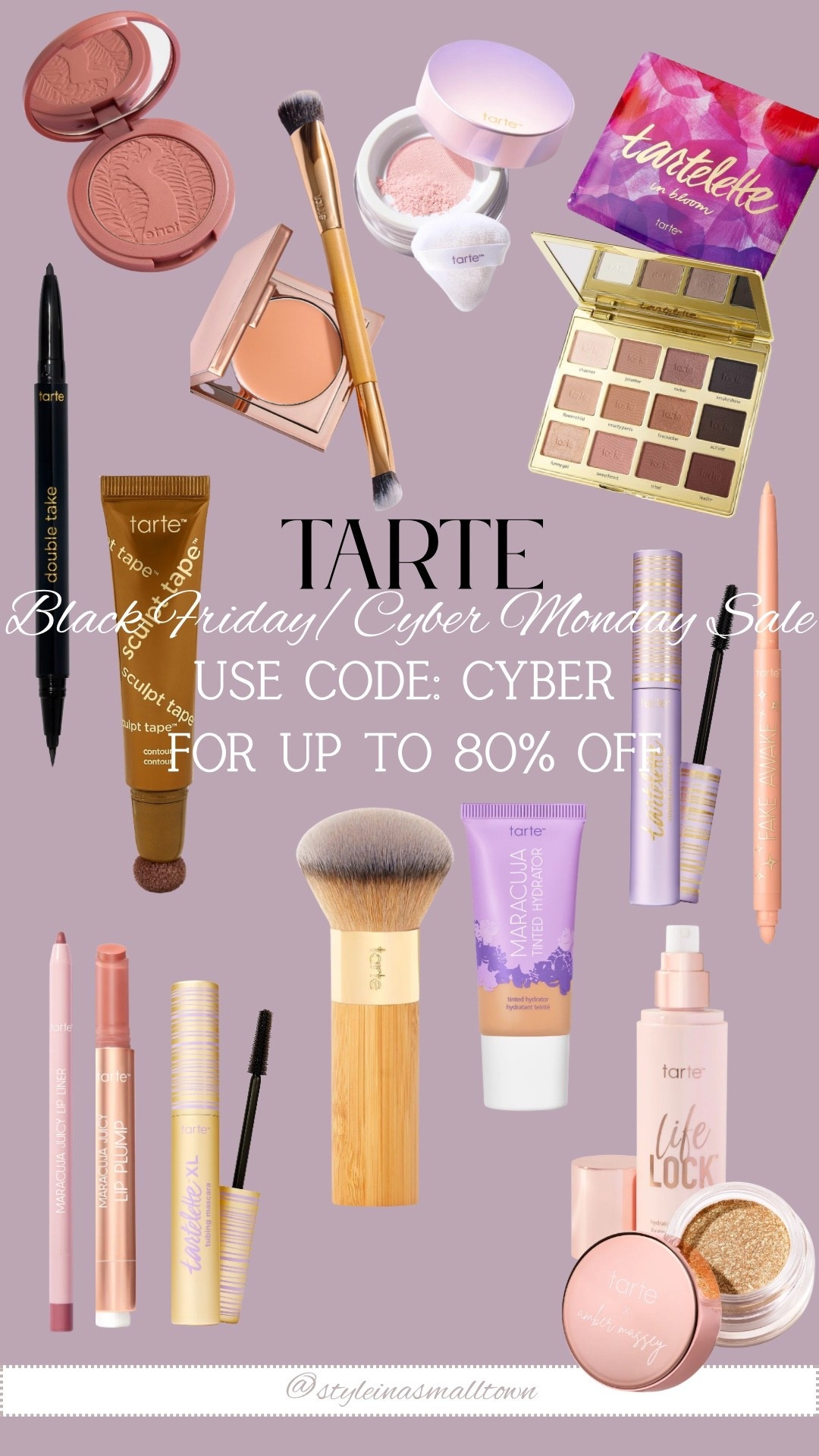 You thought the Black Friday deals were good, Tarte’s Cyber Monday deals are even better! Stock up for yourself or gifts! 

Use code: CYBER for up to 80% off

#LTKHoliday #LTKCyberWeek #LTKGiftGuide