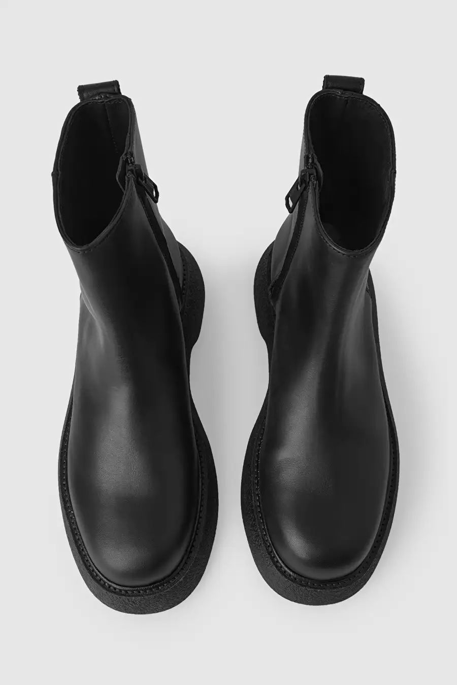 CHUNKY LEATHER BOOTS | COS (US)