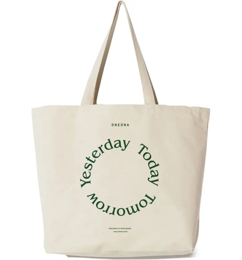 One DNA Yesterday Today Tomorrow Graphic Canvas Tote | Nordstrom | Nordstrom