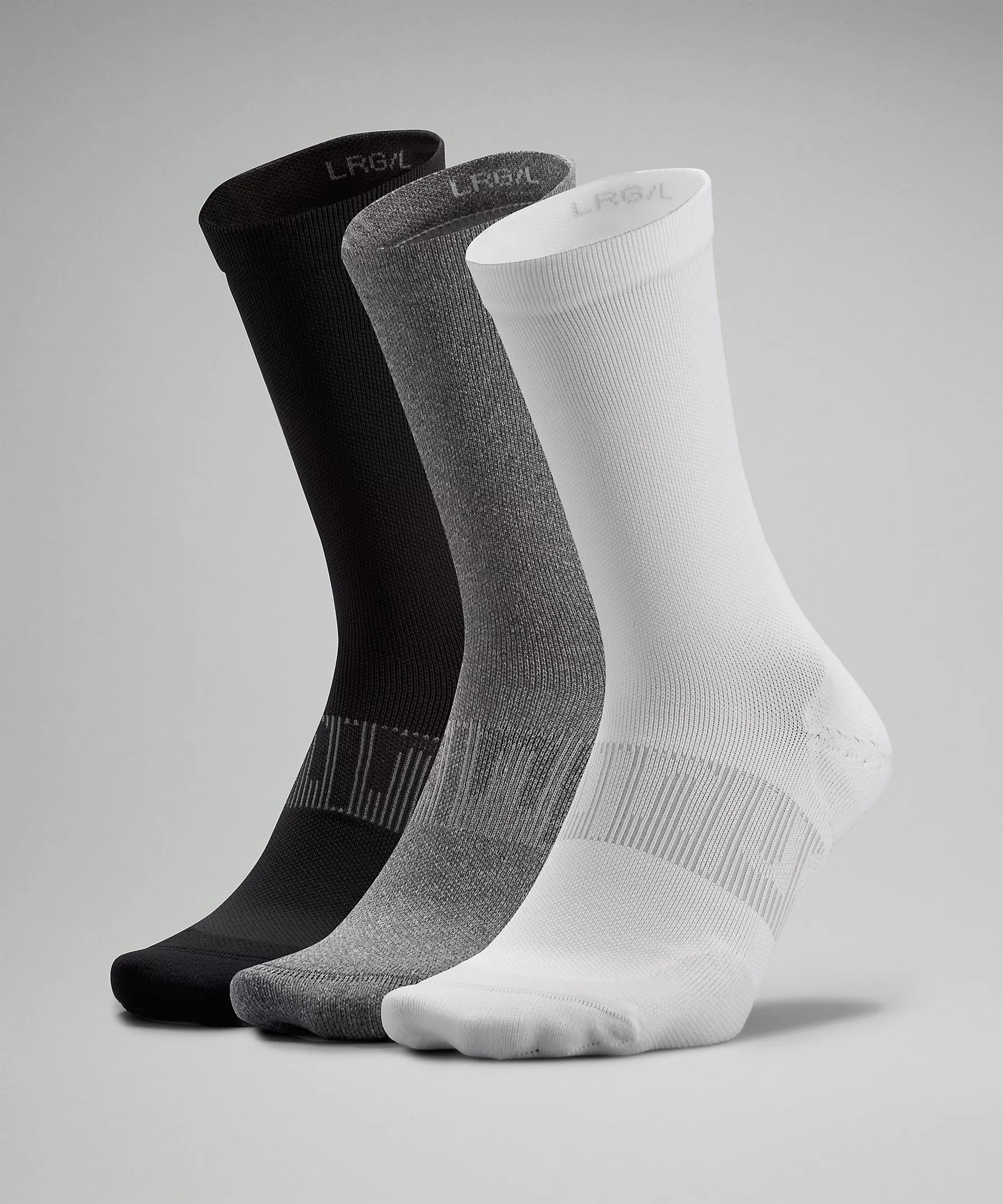 Men's Power Stride Crew Sock *3 Pack | Men's Socks | lululemon | Lululemon (US)