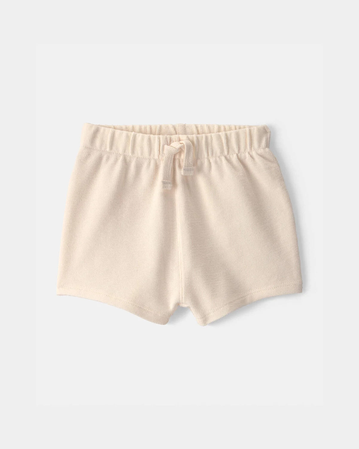 Baby Drawstring Shorts - Ivory | Carter's Inc