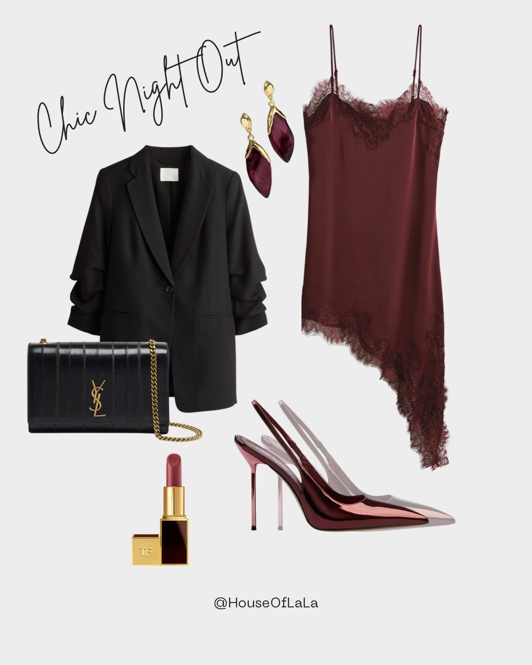 When in doubt, go chic and sleek.
$49 slip dress just got the “model-off-duty meets main-character” treatment.
Shop the full look  — YSL optional, confidence required. 💋
#ChicStyle #LTKNightOut #HouseOfLaLa
