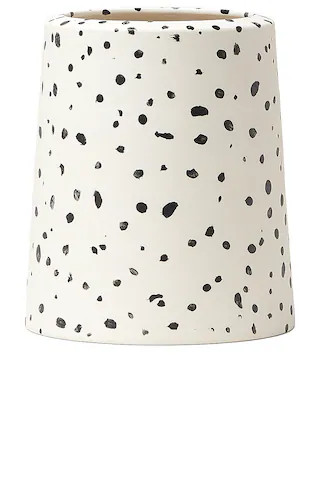 Franca NYC Short Pillar Vase in Speckled from Revolve.com | Revolve Clothing (Global)