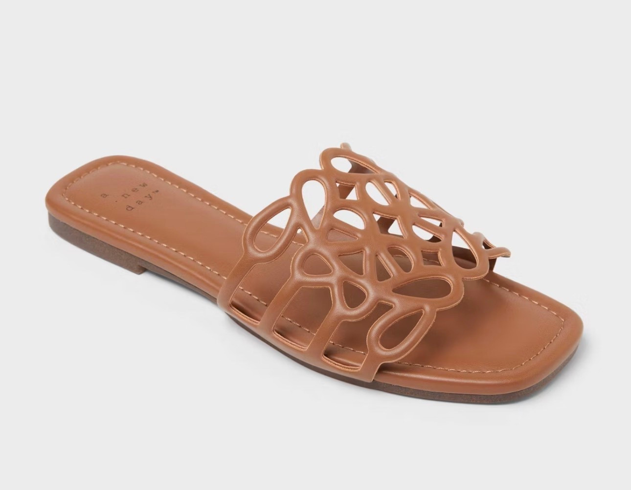 Women's Fiona Slide Sandals - A New Day™
Beige 

#LTKPetite #LTKootd #LTKMothersDay