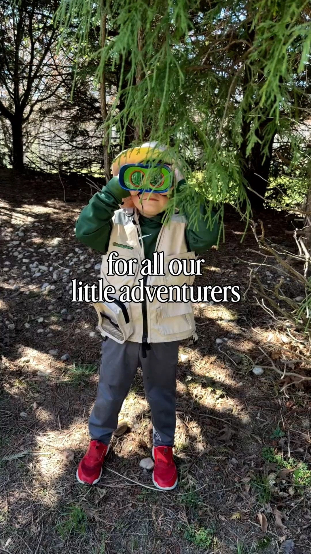 The perfect spring accessory for your little adventurer 👀

The GeoSafari Jr. Kidnoculars and Rocknoculars are sure to bring a smile to your preschooler 😌

They can explore the outdoors and discover a love of science with these fun and educational toys. There’s still time to add them to your Easter basket line up too 😏

Check out the GeoSafari line from @educationalinsights today ☀️



Kids Easter basket, outdoor kids toys, toddler toys, toddler Easter basket 

#LTKmomlife #LTKKids