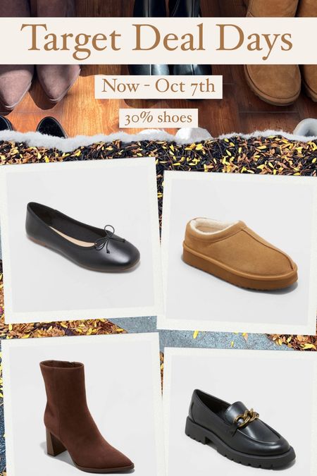 target deal days! 🎯👢🍂

fall boots, autumn boots, fall footwear 

#LTKfindsunder50 #LTKSeasonal #LTKsalealert