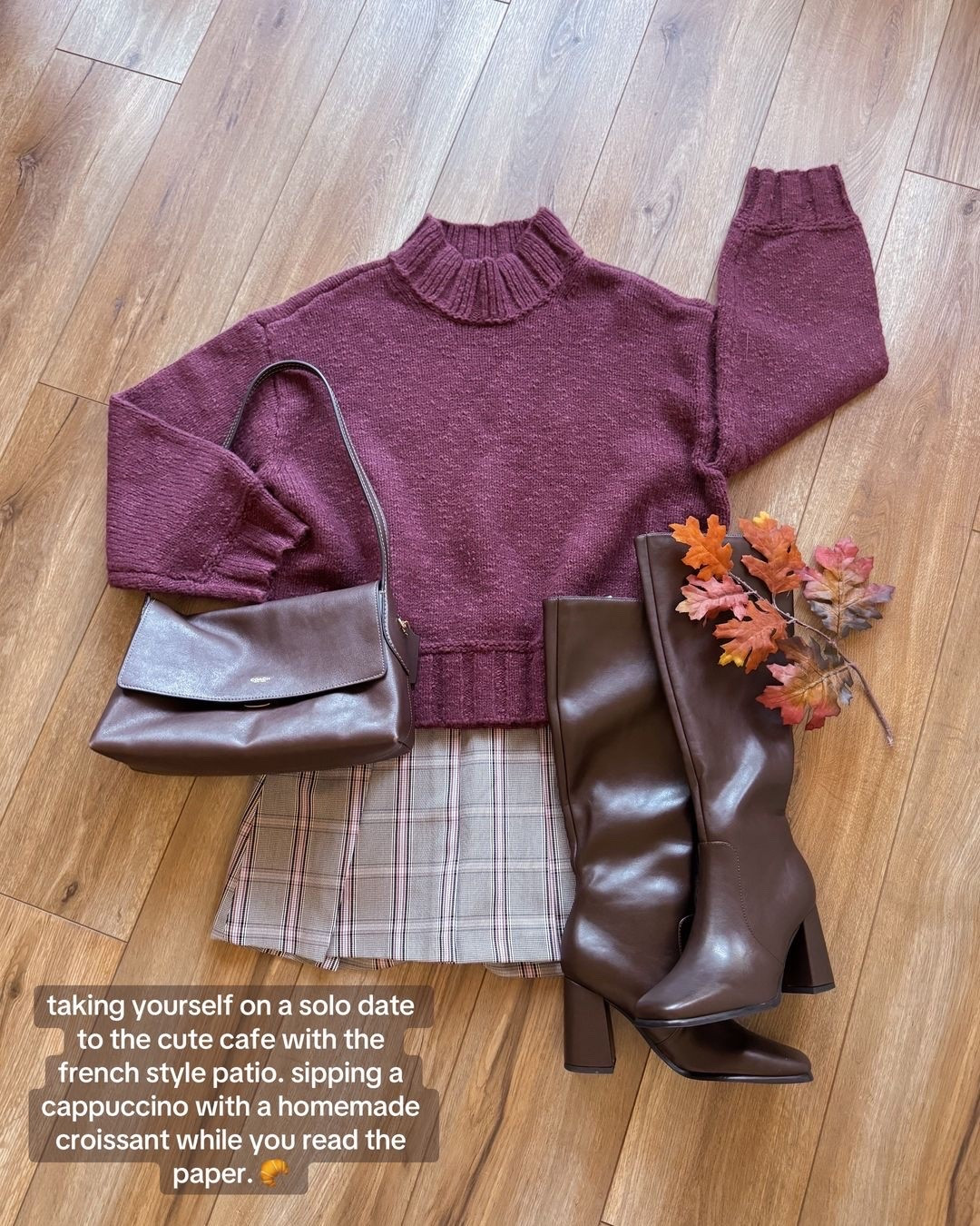 90s romcom inspired outfits. fall outfits
