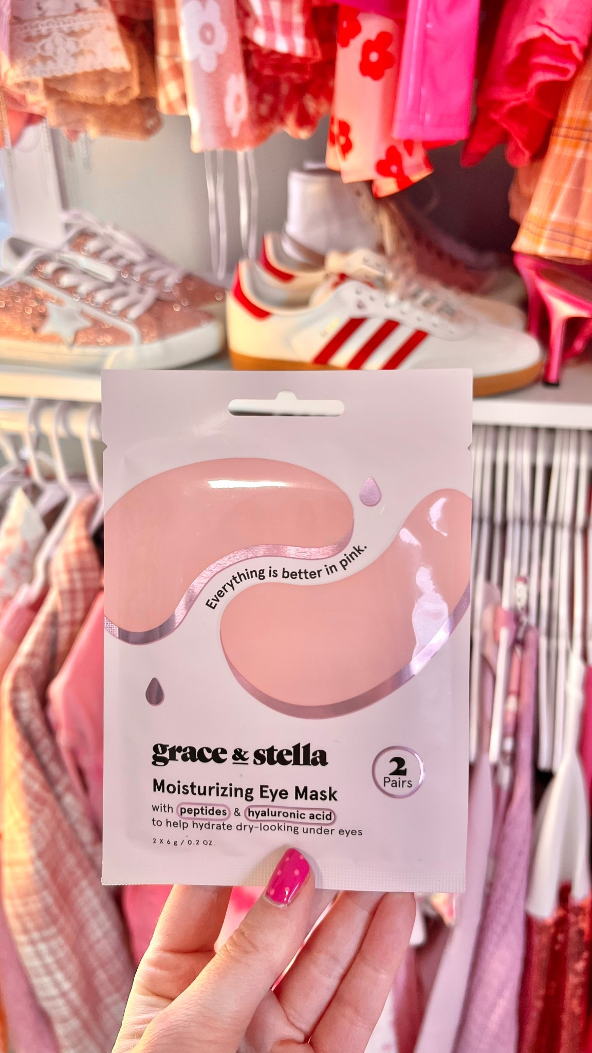 Cute under eye patches, perfect for a Valentine’s Day basket stuffer! 💗

#LTKValentine #LTKselfcare #LTKgrwm