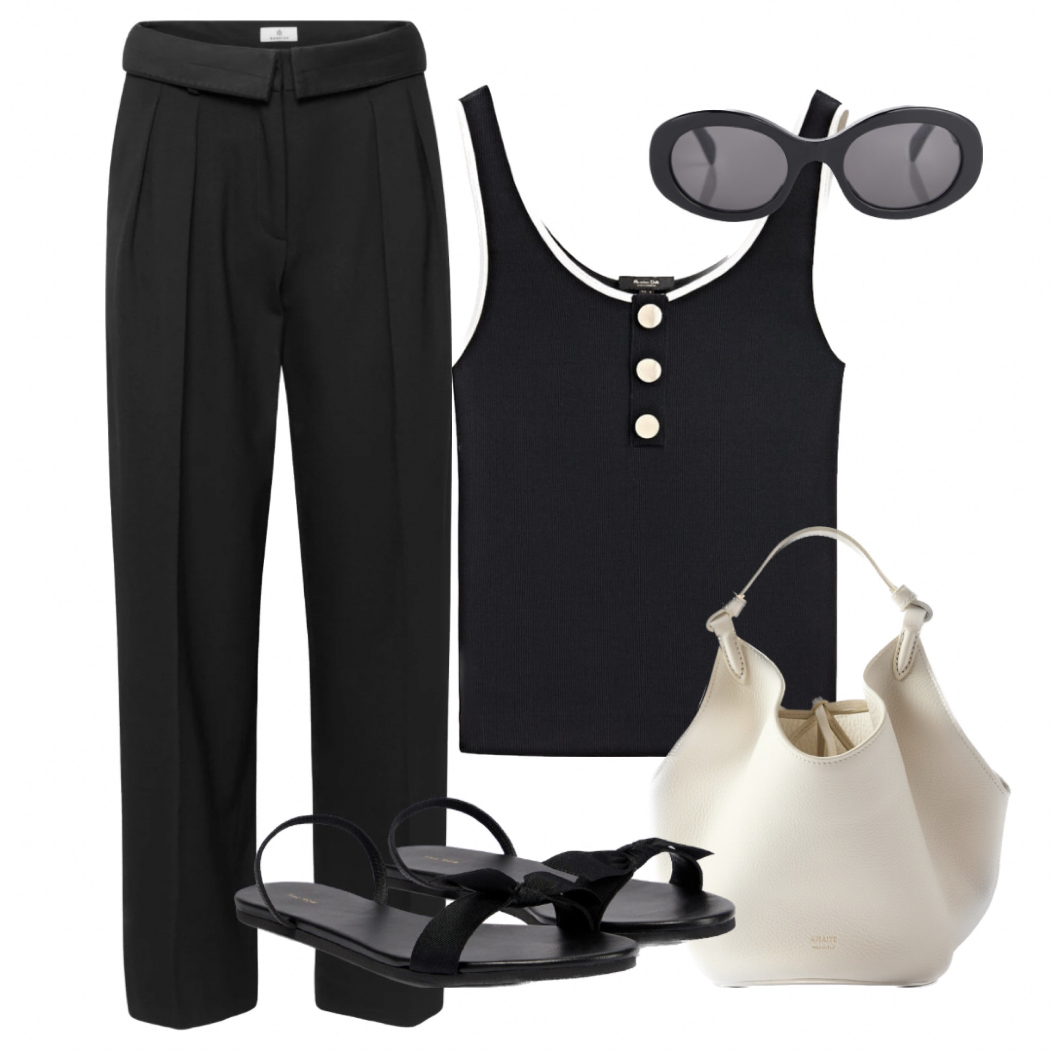 It’s all in the details
A fold over waist and slight detailing on this tank add to this look in all the right ways. 

#LTKunder100 #LTKworkwear #LTKstyletip