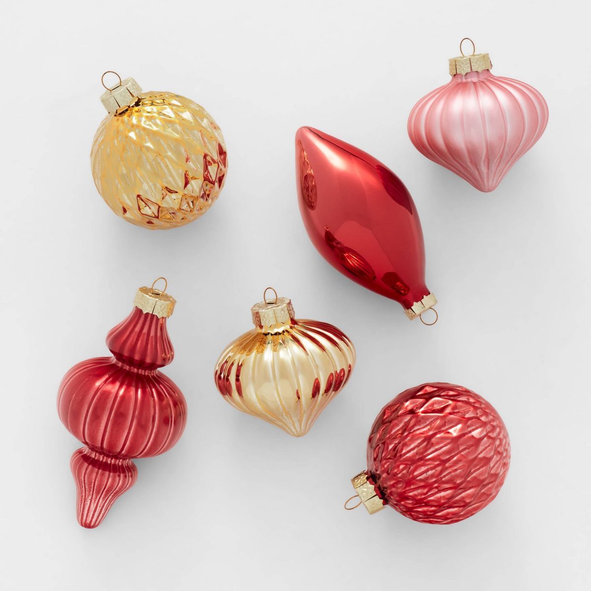 Glass Christmas Tree Ornament Set 10pc - Wondershop™ | Target