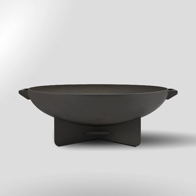 Anson Wood Burning Fire Bowl Gray - Real Flame | Target