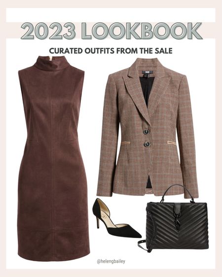 I ordered this suede mock neck workwear dress. Paired here with a cute blazer. All on sale during the nordstrom anniversary sale!

#LTKworkwear #LTKFind #LTKxNSale