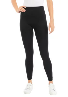 Wonderly Women's Solid Fleece Lined Leggings | Belk