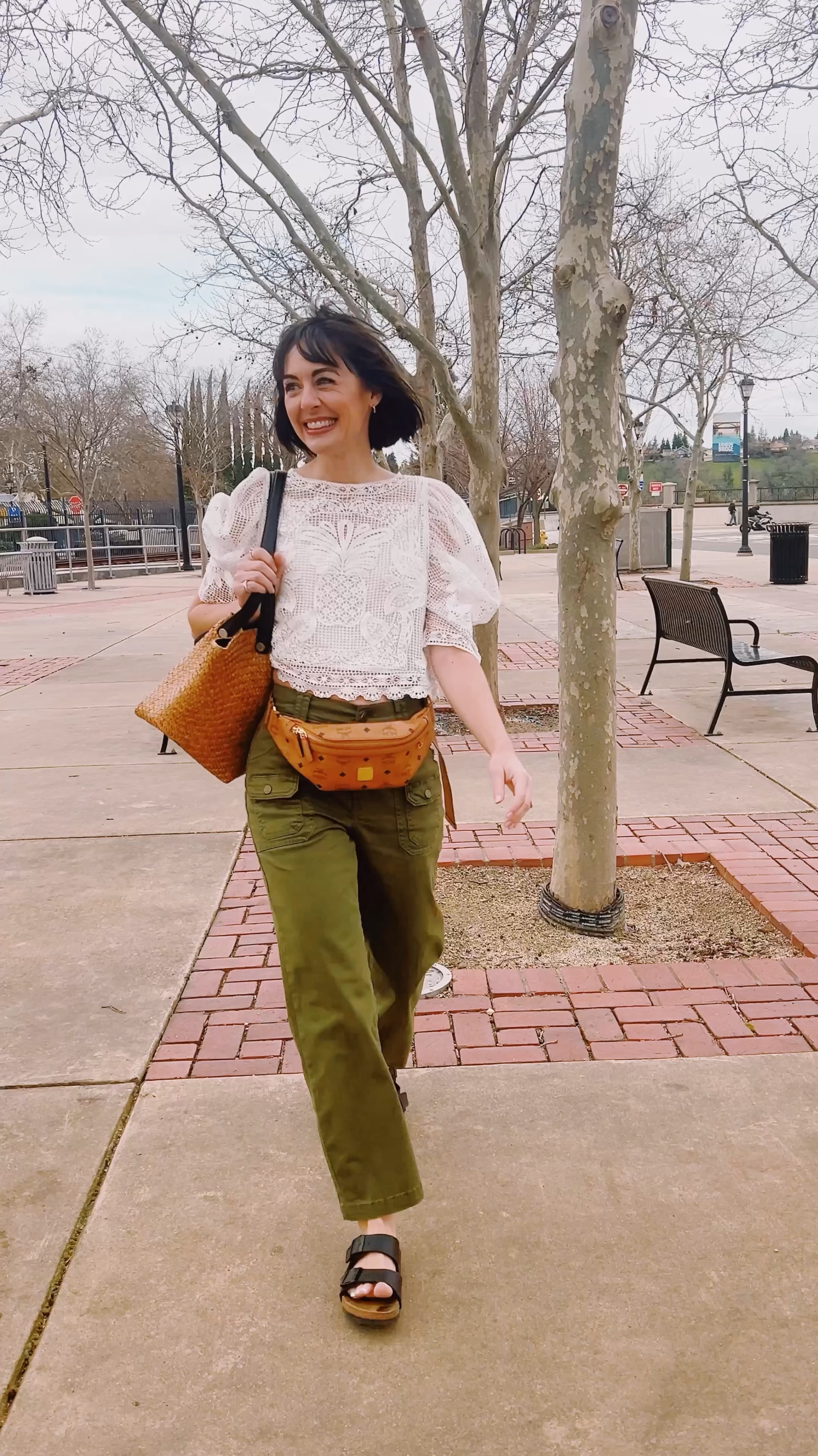 These are some of my key #travelessentials @nordstrom like a fashionable straw tote, comfortable sandals, and a wrinkle-free white blouse that will take you from city to sea. 

Comment “Links” to Shop these outfits from my European Travel Capsule Wardrobe now.

#NordstromPartner
#citytosea
#travelwardrobe
#walkingsandals

#LTKVideo #LTKstyletip #LTKtravel