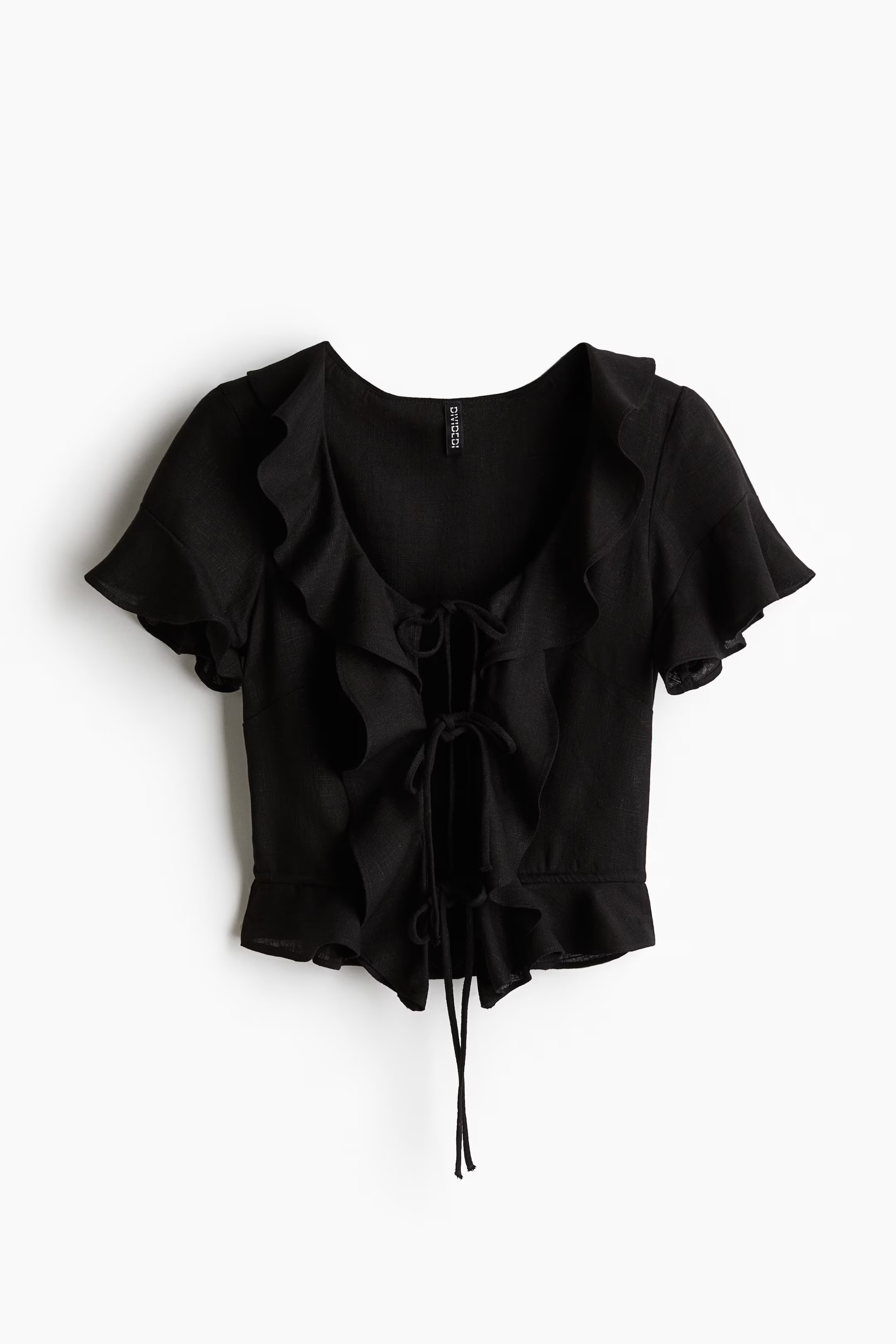 Flounced blouse | H&M (US + CA)