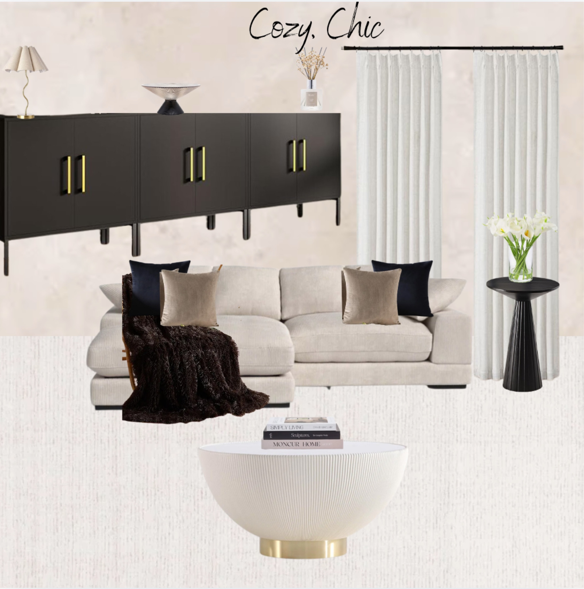 Cozy Chic living room decor 

#LTKHome #LTKStyleTip