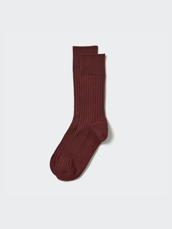 Supima Cotton Socks (Ribbed) | UNIQLO (UK)