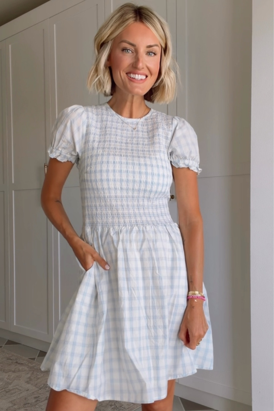 Love this mini dress! This is something you can wear for work or play this summer! Currently on sale! 👏🏼 Wearing S!

Loverly Grey, Target, summer dress, Target sale, gingham dress

#LTKSaleAlert #LTKSeasonal