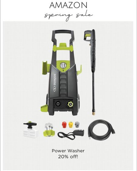 I have this brand of power washer and I love it! You don’t realize how dirty your outdoor furniture and rugs are until you clean them. 

#amazonspringsale
#founditonamazon

#LTKsalealert #LTKSeasonal #LTKhome