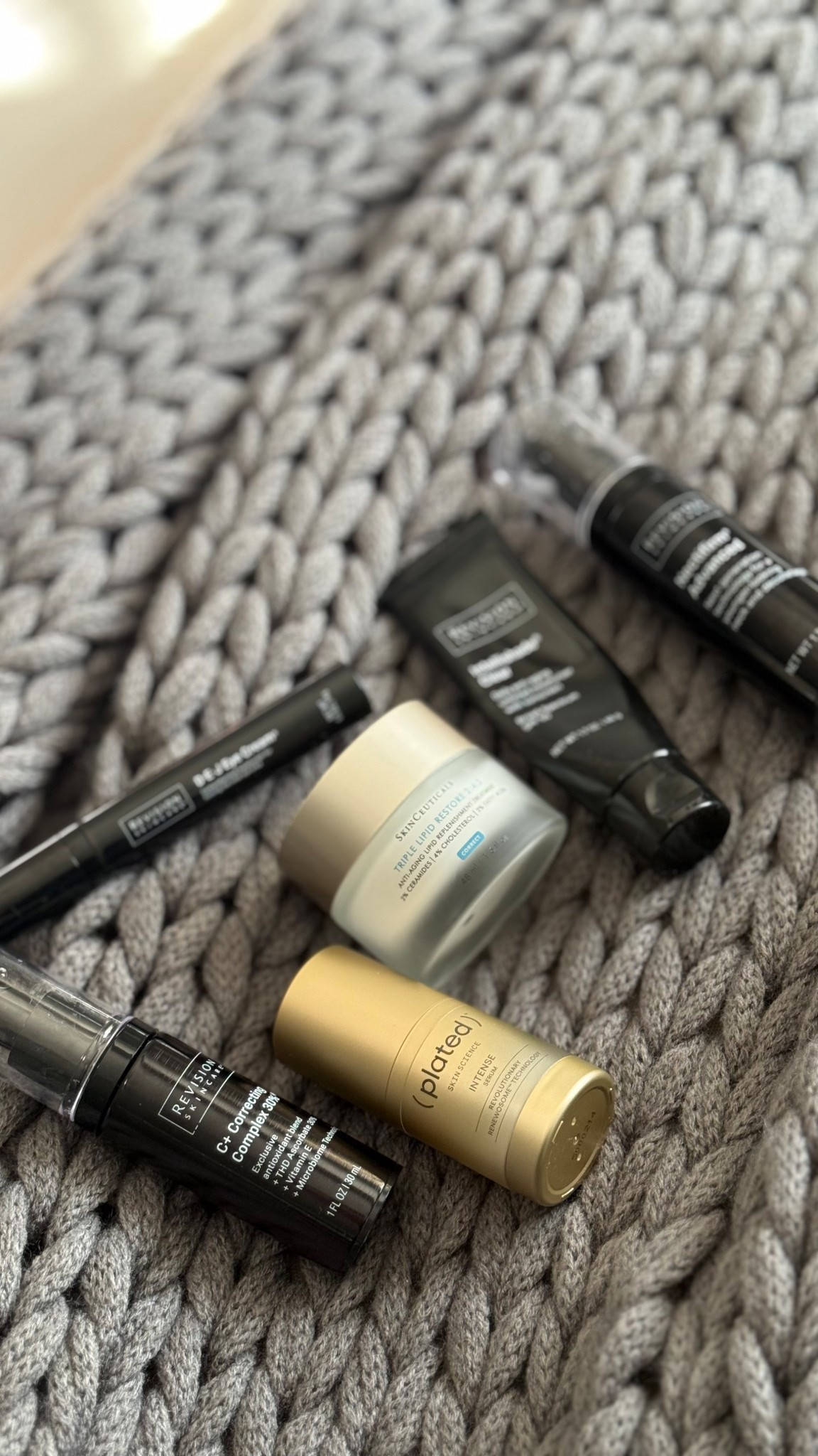 My go to skincare routine. From Revision Skincare, SkinCeuticals, and now ( plated ) skinscience. These products keep my skin glowing and so hydrated! I get all my products at Ella Rose Aesthetics in Omaha. 

#LTKBeauty #LTKgrwm #LTKselfcare