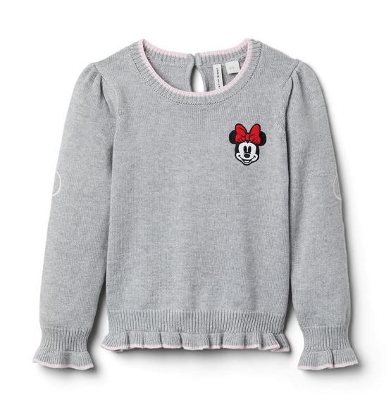 Disney Minnie Mouse Embroidered Sweater | Janie and Jack