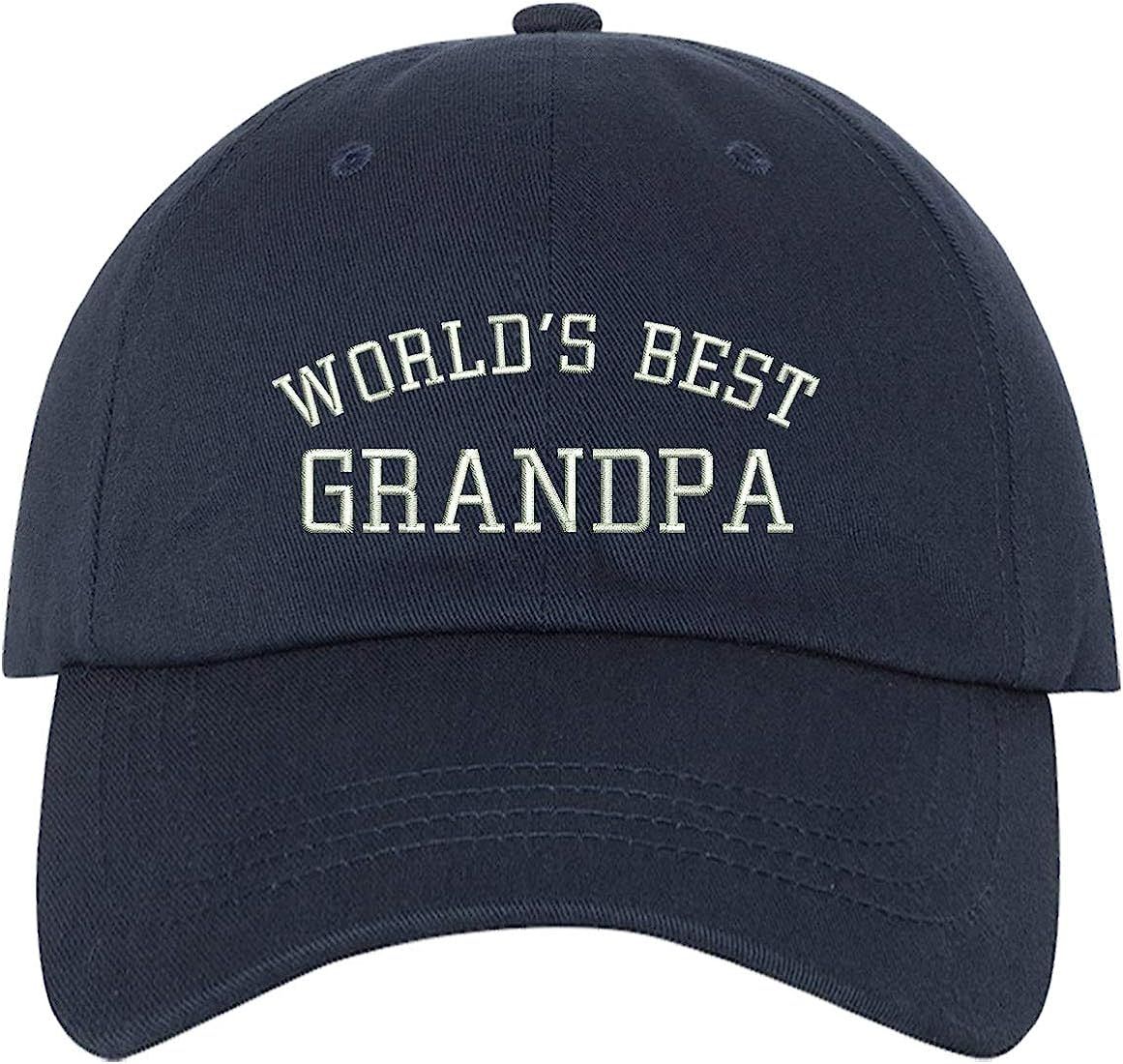 Worlds Best Grandpa Baseball Hat - Grandpa Gift for Grandfather | Amazon (US)
