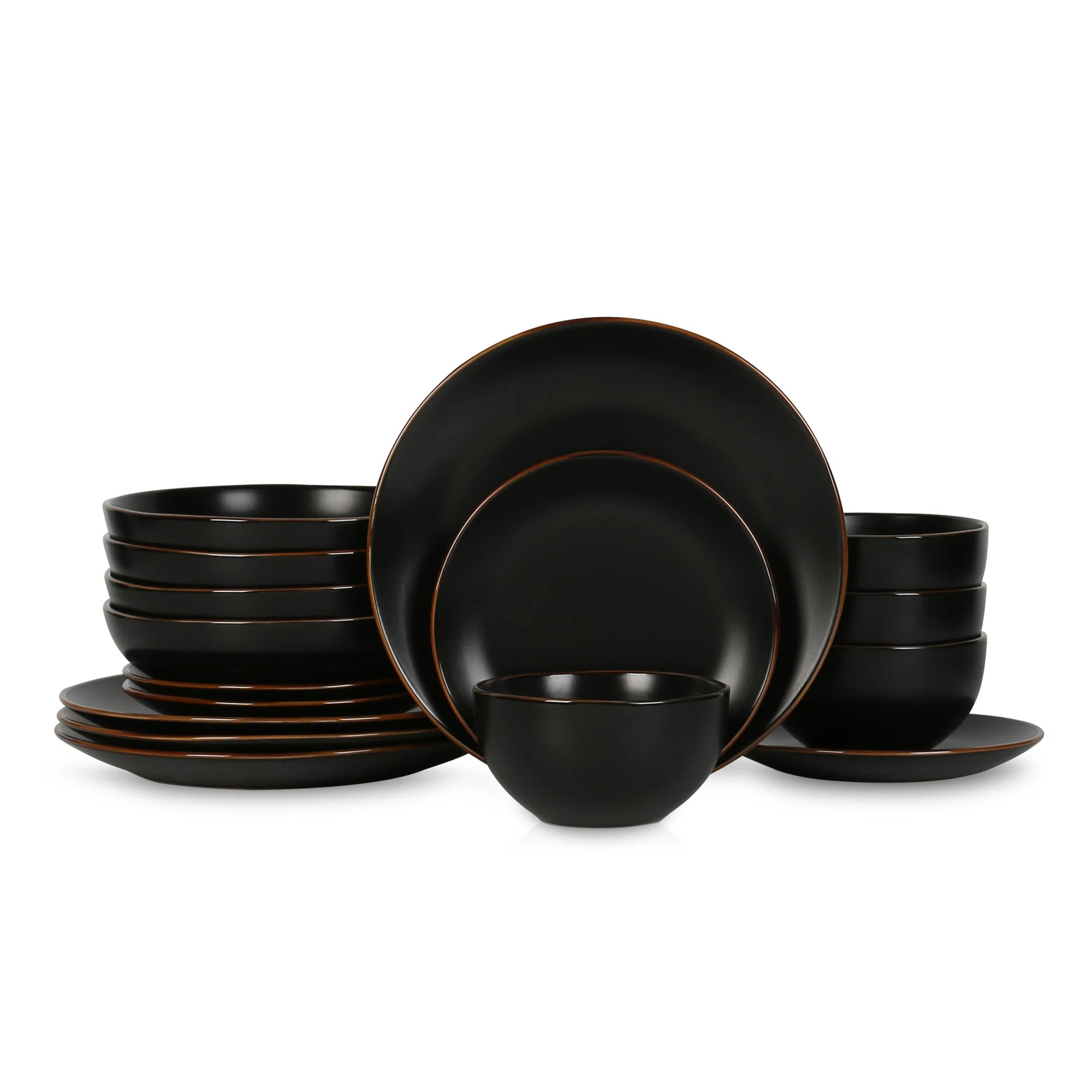 Brasa 16-Piece Dinnerware Set Stoneware | Wayfair North America
