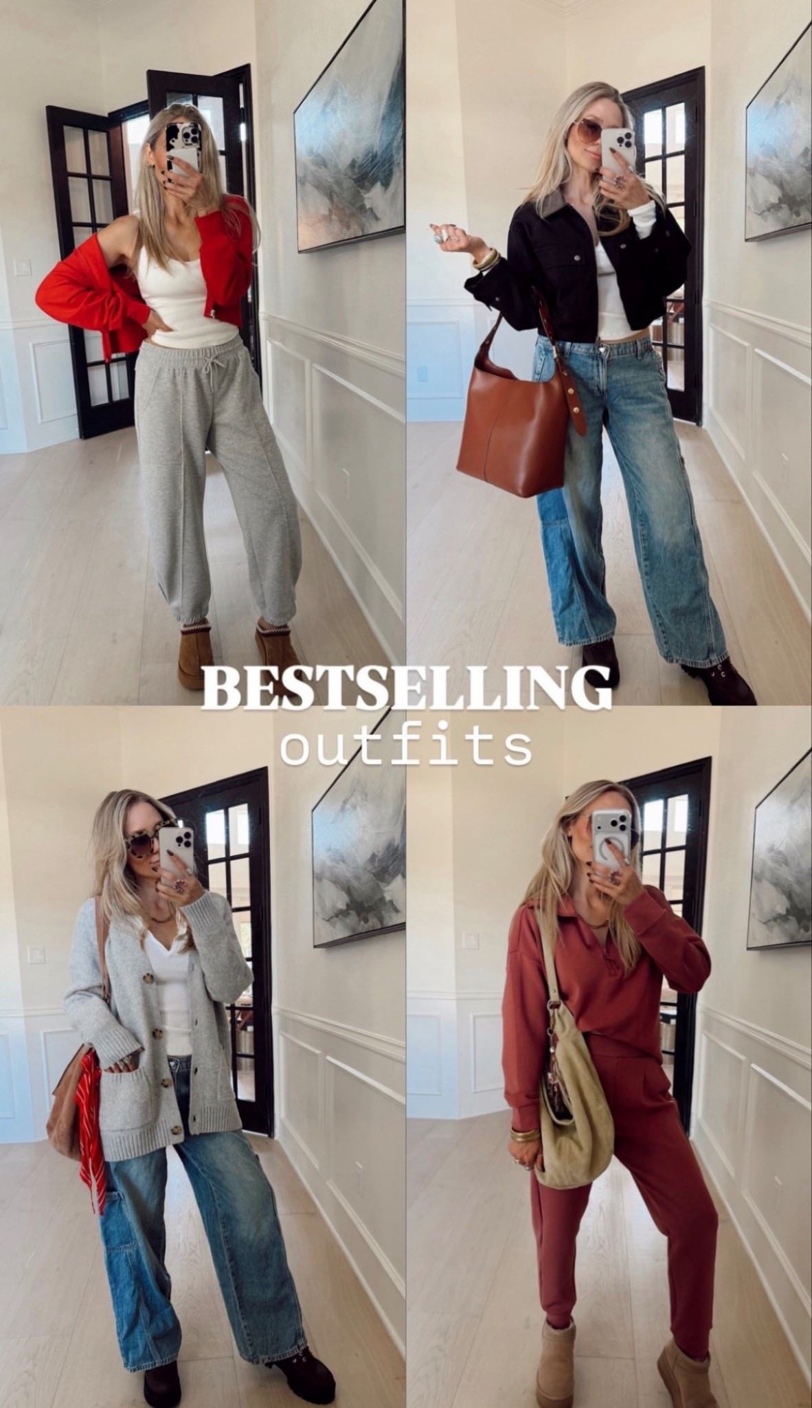 🤍 Trending and best selling outfits that I’ve shared recently! Y’all are loving these and I’m so happy🙌🏼 each of these outfits is made up of affordable Walmart finds. 

📍Where to wear: dates, anniversary, girls brunch, weekend outings, sporting events, work // office , travel day, road trips, flights, target, shopping days, meetings, beach , pool, resort, workout, running errands. 

Ootd, outfit Inspo, fashion finds, trending, cozy, casual outfits, modest outfit, classy casual, look for less, fall fashion 2025, free people, designer, girly, chic, trendy, elevated basics, everyday style, fall wear, fall fashion, fall style, fall ootd, Ugg season, fall style edit, LTK outfit inspo, Amazon fall fashion, Walmart Fall fashion, designer inspired looks, Target fashion, Target finds. 



#LTKFindsUnder50 #LTKStyleTip #LTKItBag