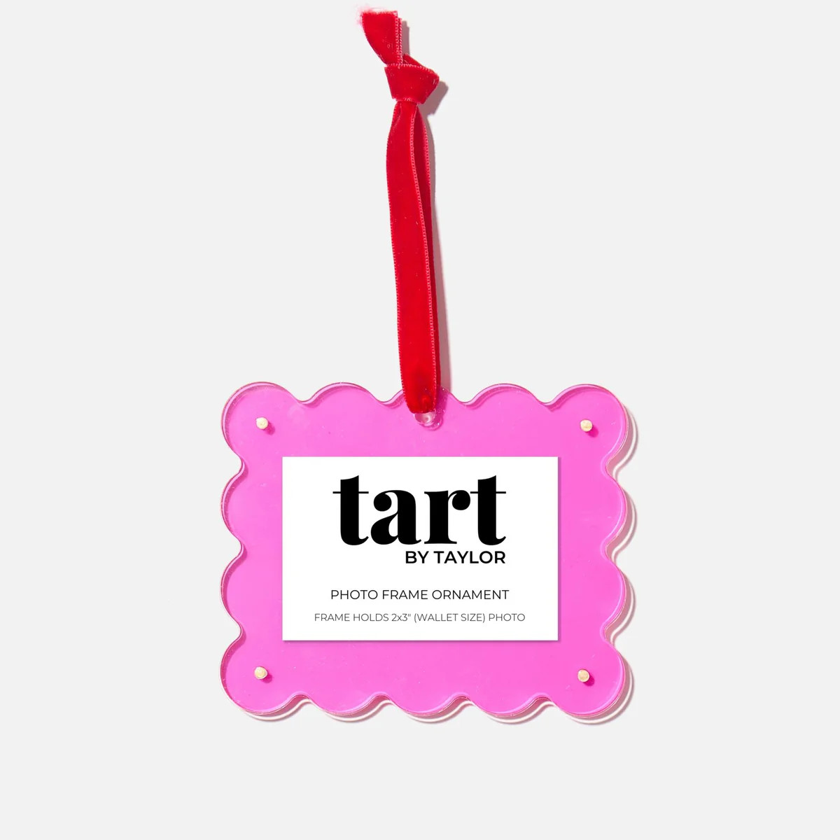 Hot Pink Frame Ornament | Tart By Taylor