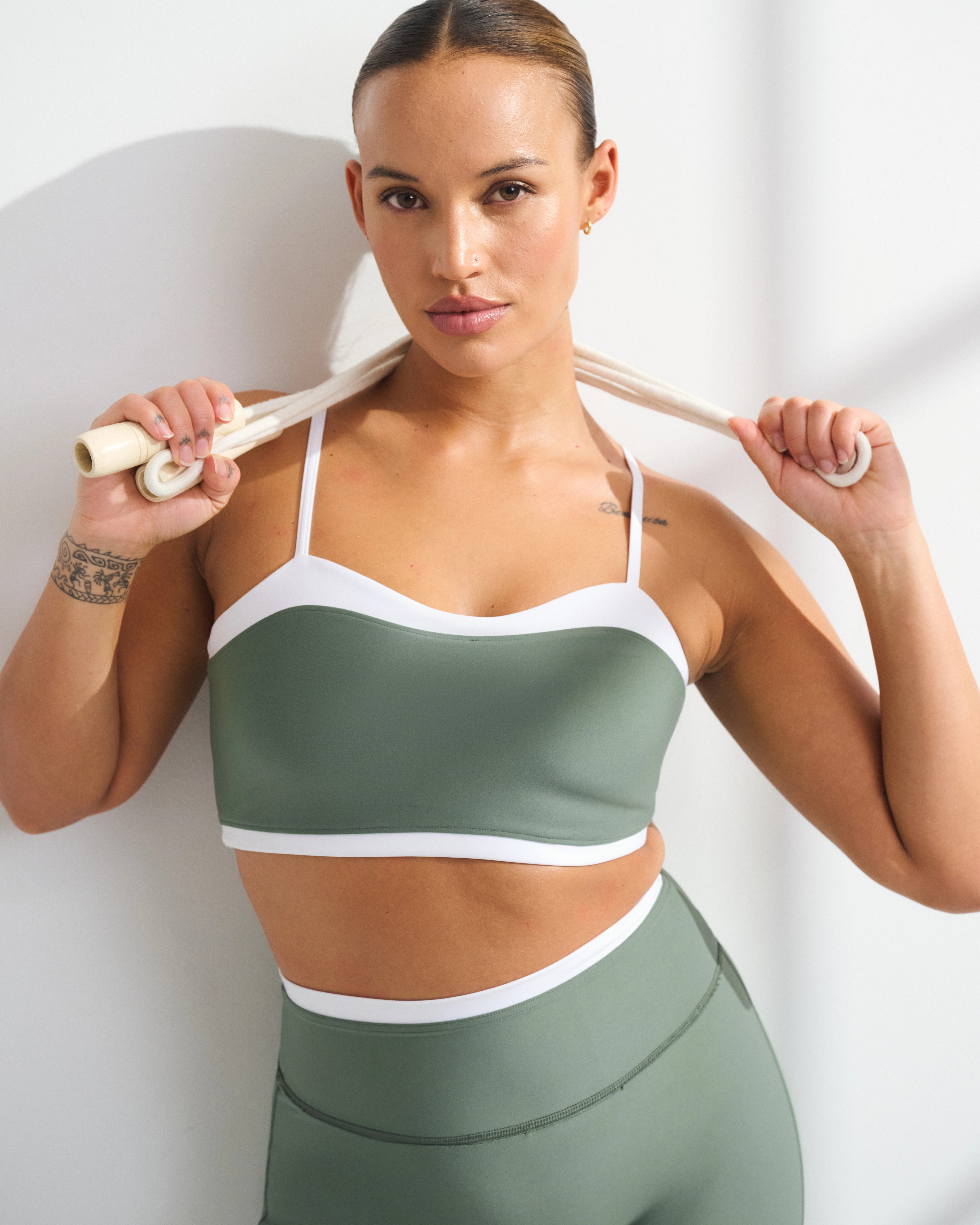 YPB sculptLUX Sweetheart Sports Bra | Abercrombie & Fitch (US)