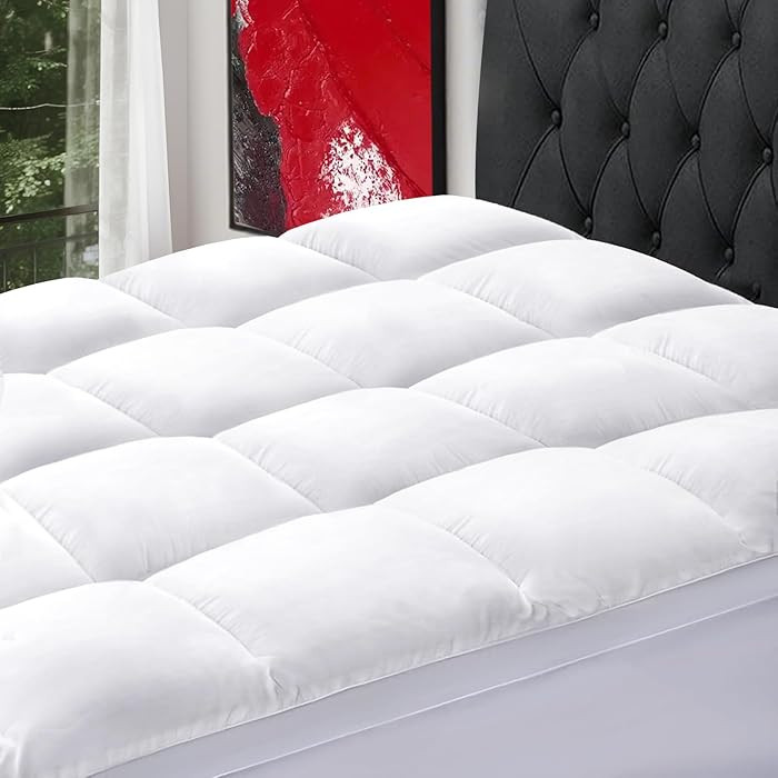 SOPAT Mattress Topper King Size Extra Thick Mattress Pad 8-21" Deep Pocket Soft Down Alternative ... | Amazon (US)