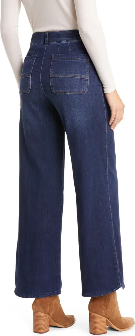 Whitney 'Ab'Solution Skyrise Wide Leg Jeans | Nordstrom