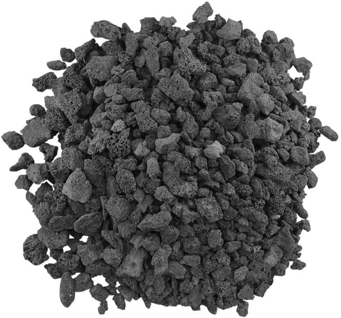 Medium Lava Rocks 10 Pounds by American Fire Glass- Volcanic Fire Pit Lava Rocks for Indoor Log F... | Amazon (US)