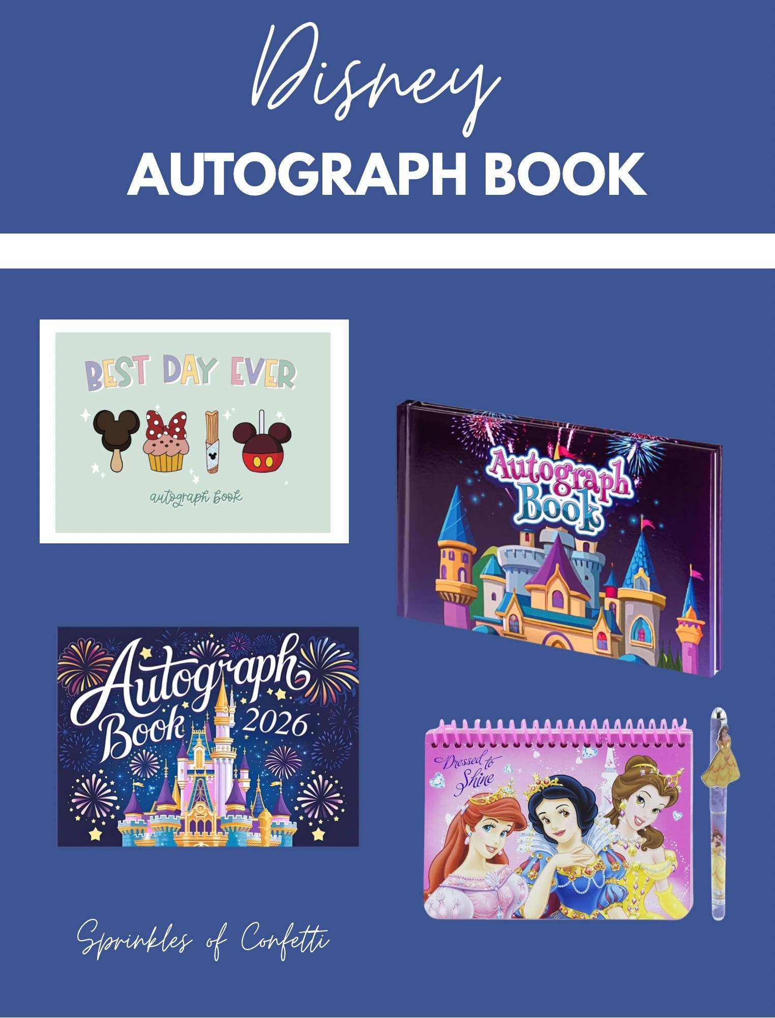 A fun keepsake scrapbook for kids to collect character and princess autographs during theme park visits, cruises, and vacations!

#LTKKids #LTKSeasonal #LTKvlog