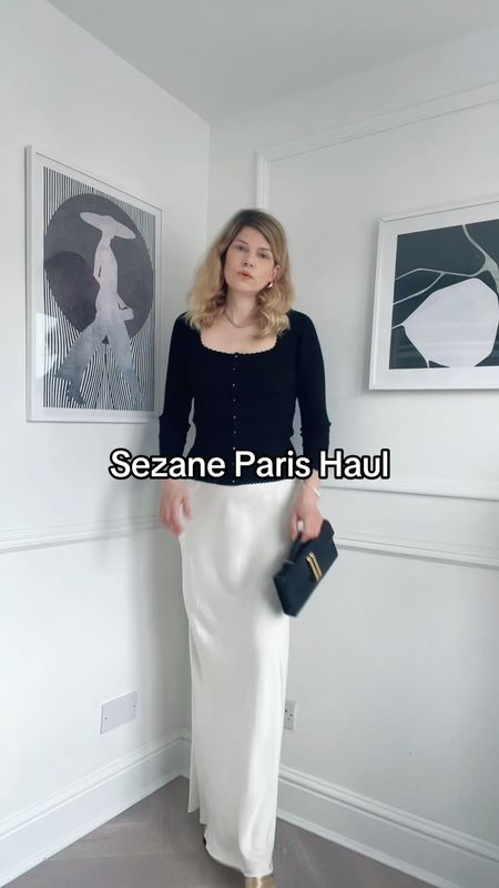 Sezane Paris haul, Sezane skirt, summer outfit, demellier bag, Sezane cardigan, spring outfits 

#LTKover40 #LTKVideo #LTKstyletip