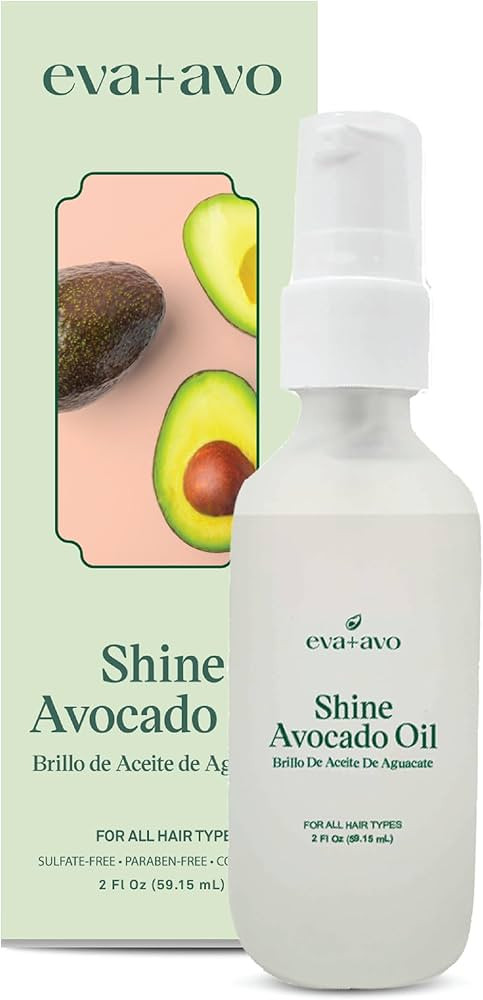 Avocado Oil for Hair – Hydrating Hair Oil with Avocado and Castor Oil – Paraben and Sulfate-F... | Amazon (US)