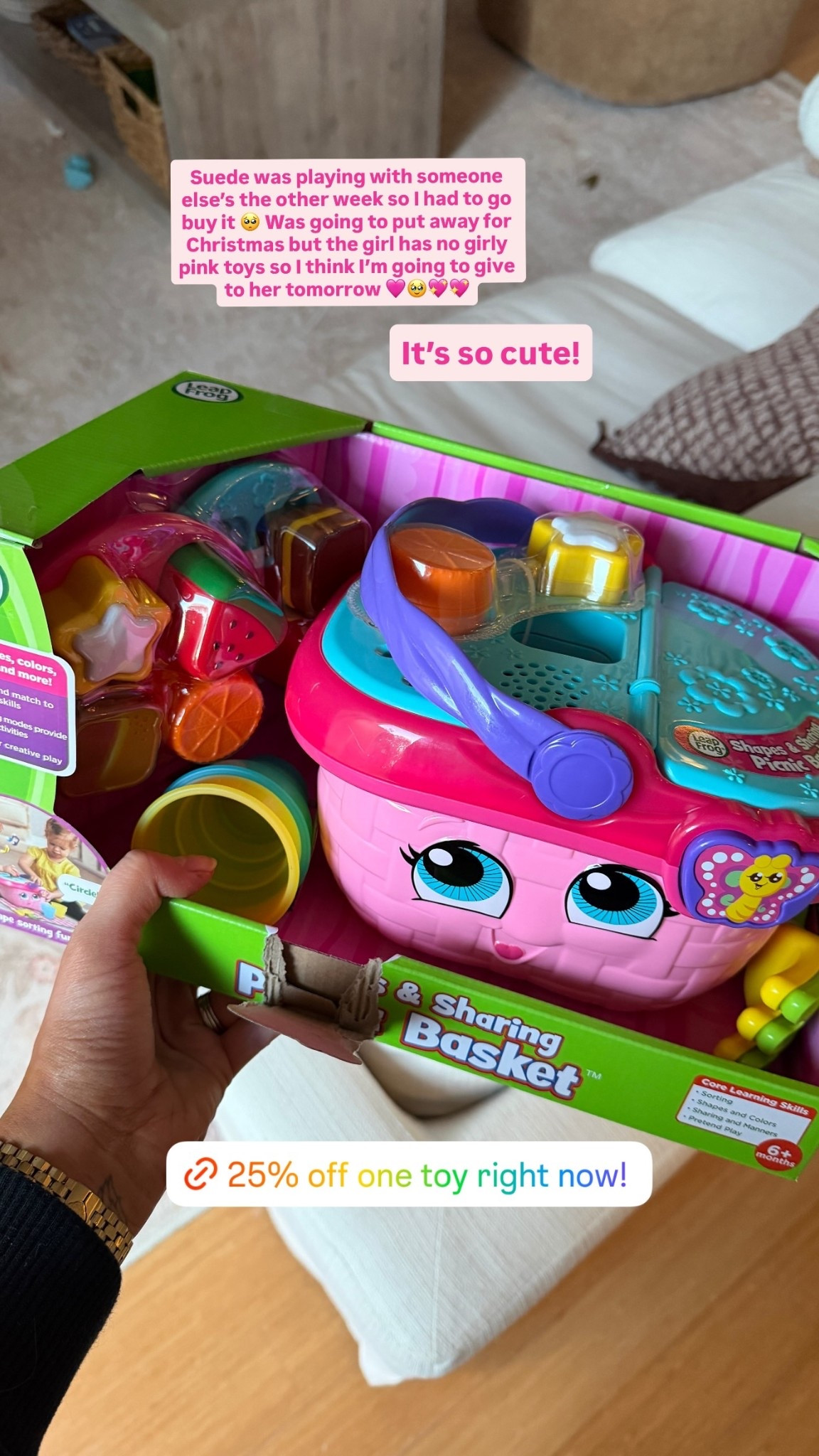 Baby girl christmas gift idea 🧺💕

#LTKBaby