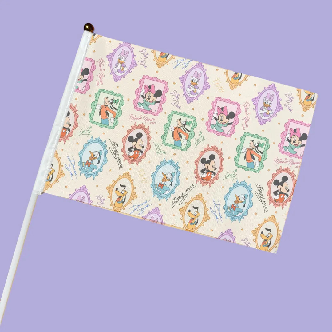 Mini Stroller Flag With Clip | Mouse Friends | Theme Park Stroller SINGLE SIDED - Etsy | Etsy (US)