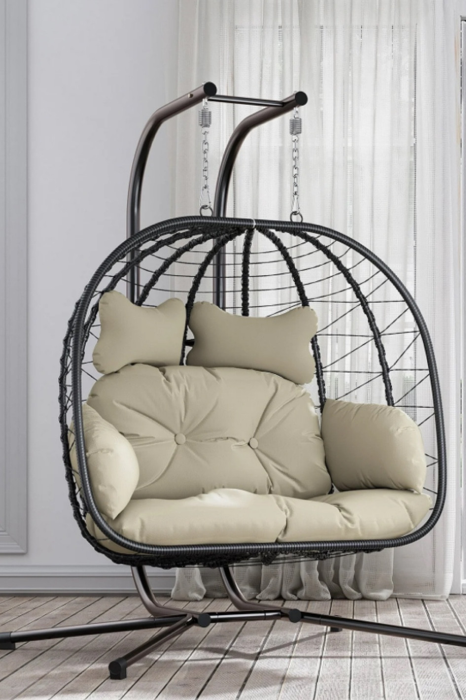 Loving this big comfy patio chair !! On sale at Walmart now ! 

#LTKSaleAlert #LTKHome #LTKSummerSales