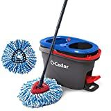 O-Cedar EasyWring RinseClean Microfiber Spin Mop & Bucket Floor Cleaning System with 1 Extra Refill, | Amazon (US)