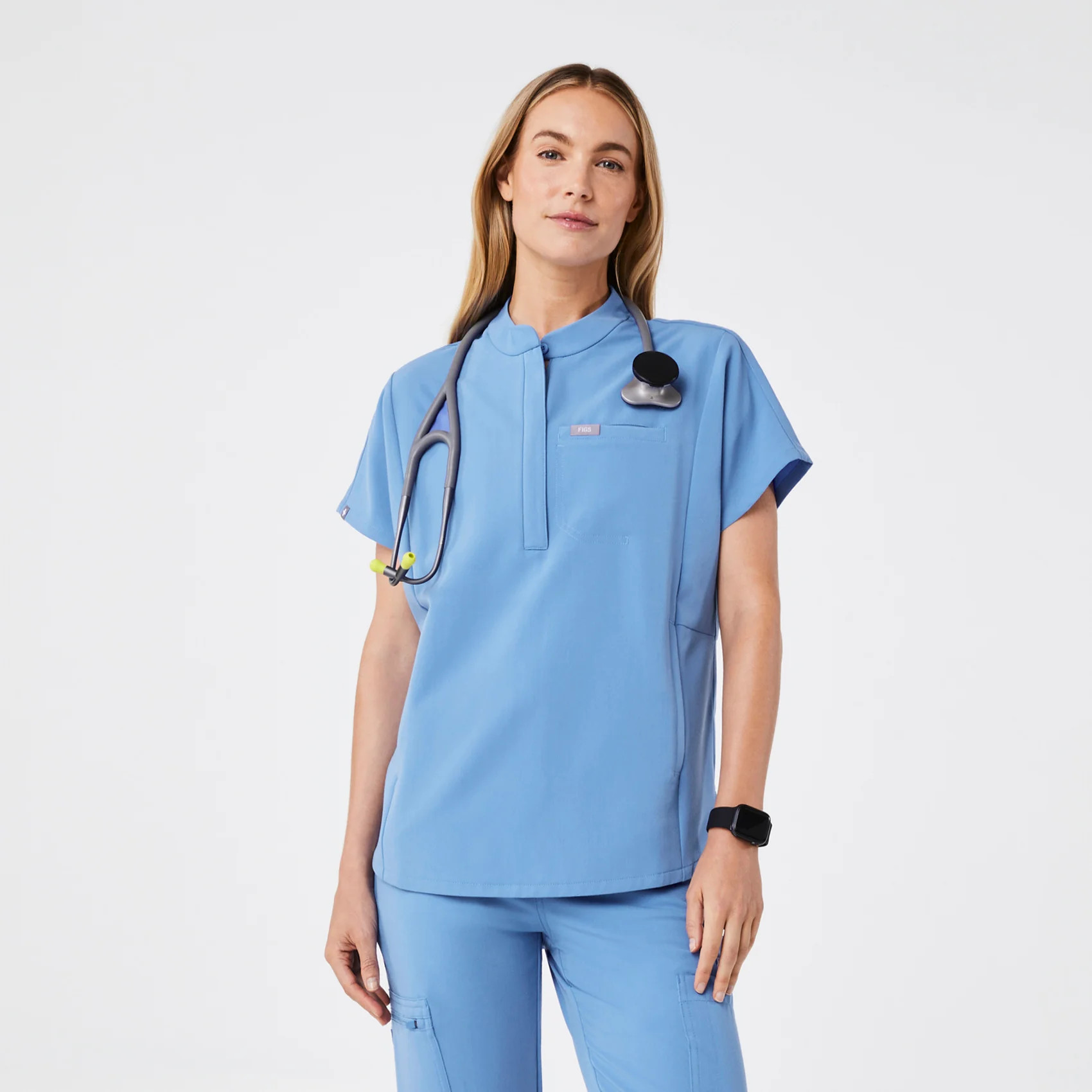 Women's Montex Classic Scrub Top - Ceil Blue · FIGS | FIGS