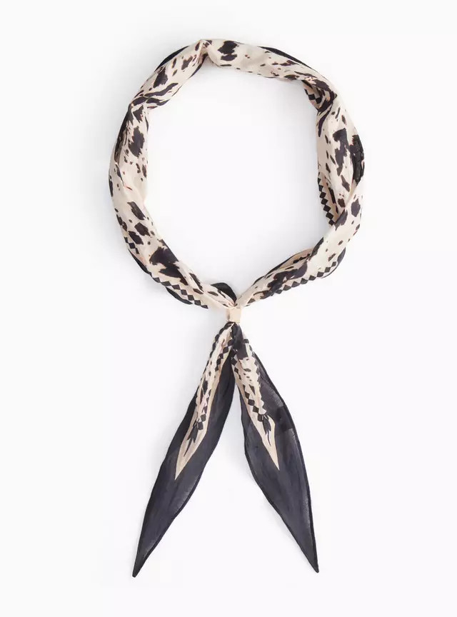 Cow Print Scarf One Size | Tu Clothing