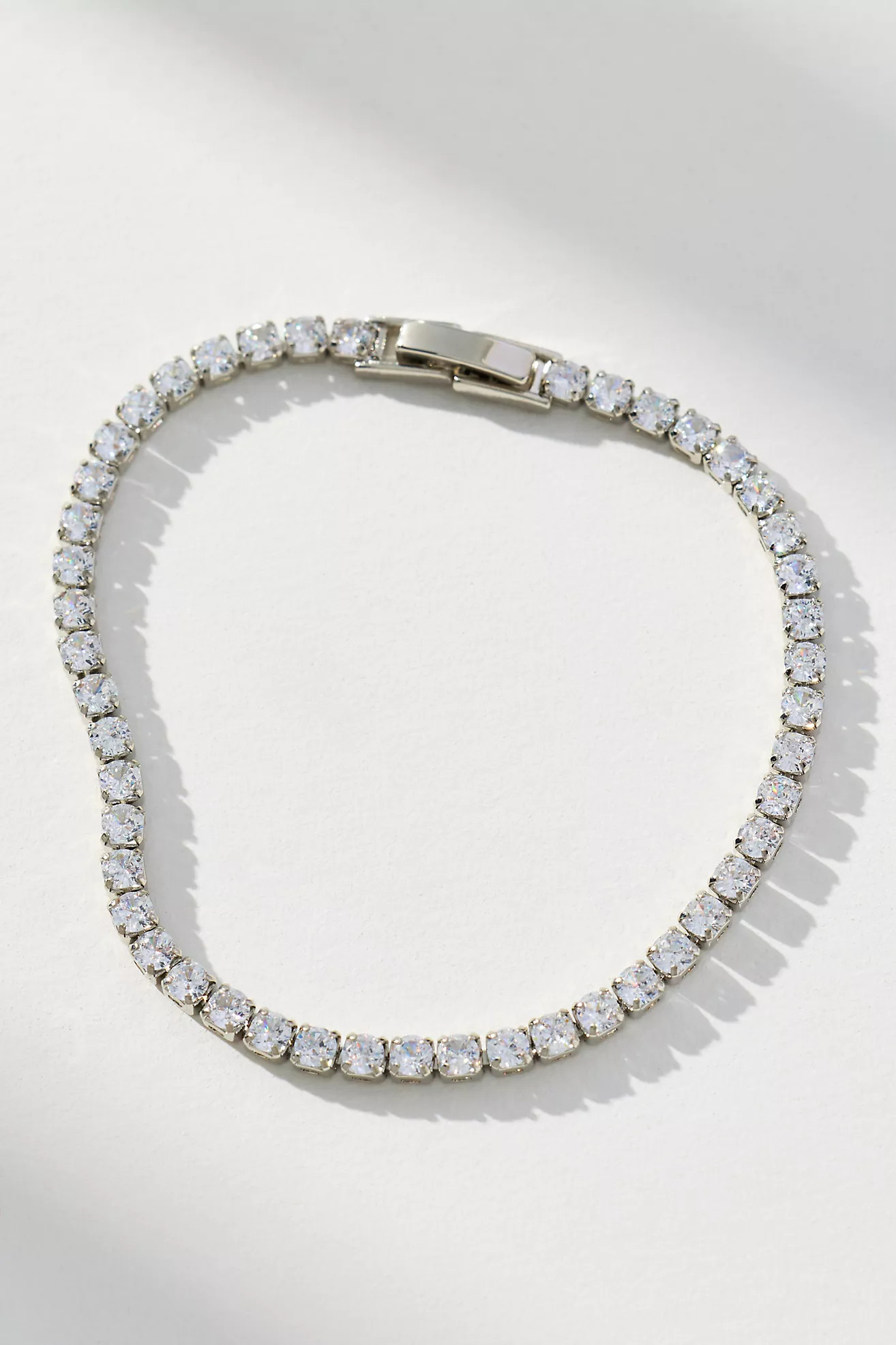 Crystal Tennis Bracelet | Anthropologie (US)
