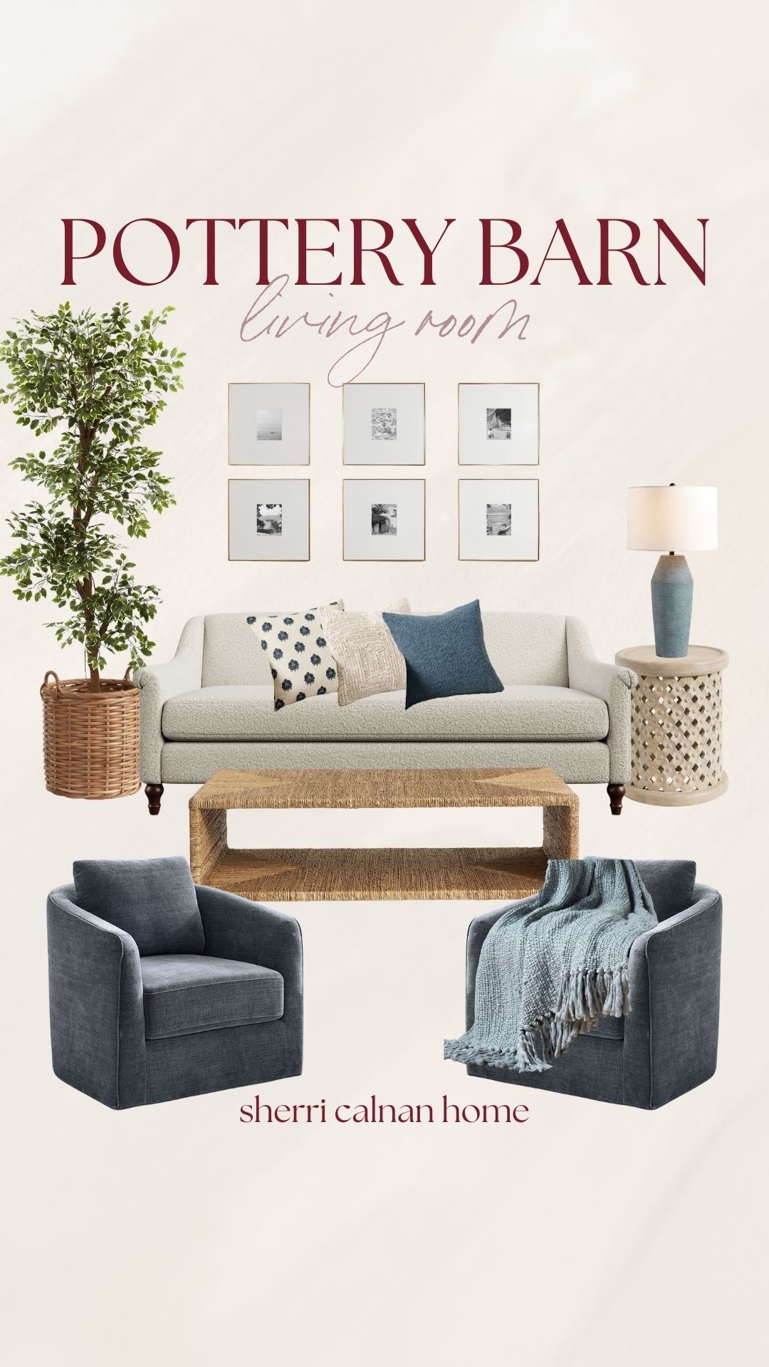 Pottery Barn inspired living room pieces that create a classic and relaxed space. Neutral furniture, layered pillows, and timeless textures make this look feel effortlessly styled.
 pottery barn living room, neutral living room decor, pottery barn style home, classic living room furniture, neutral sofa styling, living room decor ideas, modern traditional living room, home styling inspiration, cozy living room decor, neutral home interior, sherricalnanhome

#LTKHome