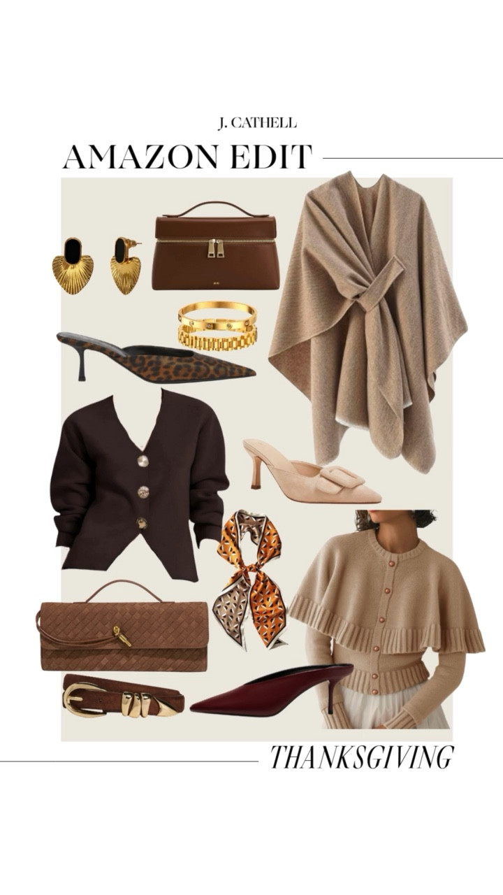 The Amazon Edit: Thanksgiving is officially here 🍂✨ Whether you’re prepping your tablescape, planning your hostess look, or adding those festive finishing touches, I pulled together my favorite elevated finds to make your holiday feel beautiful, cozy, and effortless.

Thanksgiving 

#LTKOver40 #LTKStyleTip #LTKHoliday