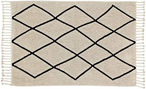 Lorena Canals Bereber Beige 4' 8" X 6' 7" Washable Rug | Amazon (US)