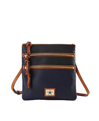 Dallas Cowboys Team Logo Halftime Triple Zip Crossbody Bag | Macy's