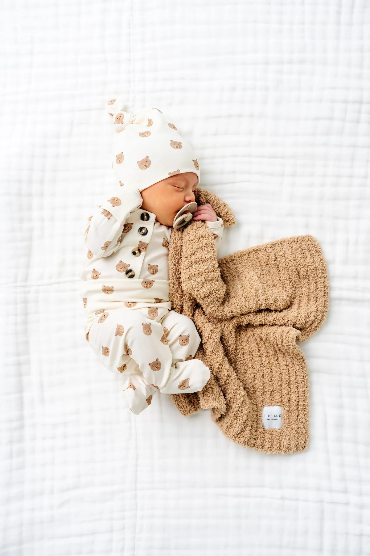 Teddy Top + Bottoms | Lou Lou & Company