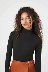 Ribbed Knit Turtleneck Sweater | Forever 21 (US)