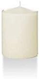 yummi 2.25" x 3" Ivory Slim Round Pillar Candles - 4 per Pack | Amazon (US)